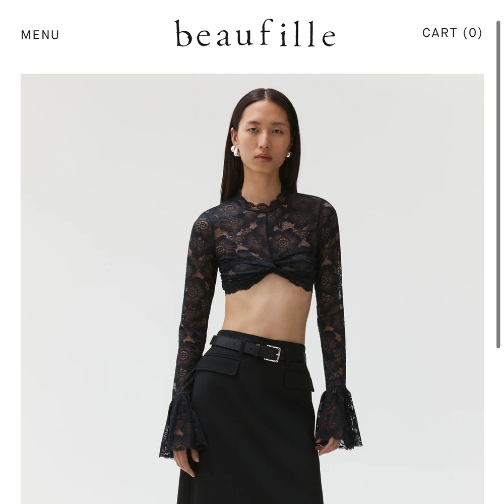 beaufille Frida Blouse - Black